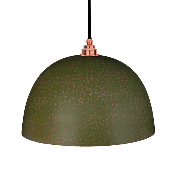 GREEN COPPER LAMP