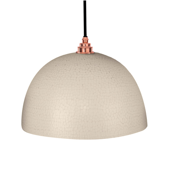 CREAM COPPER LAMP